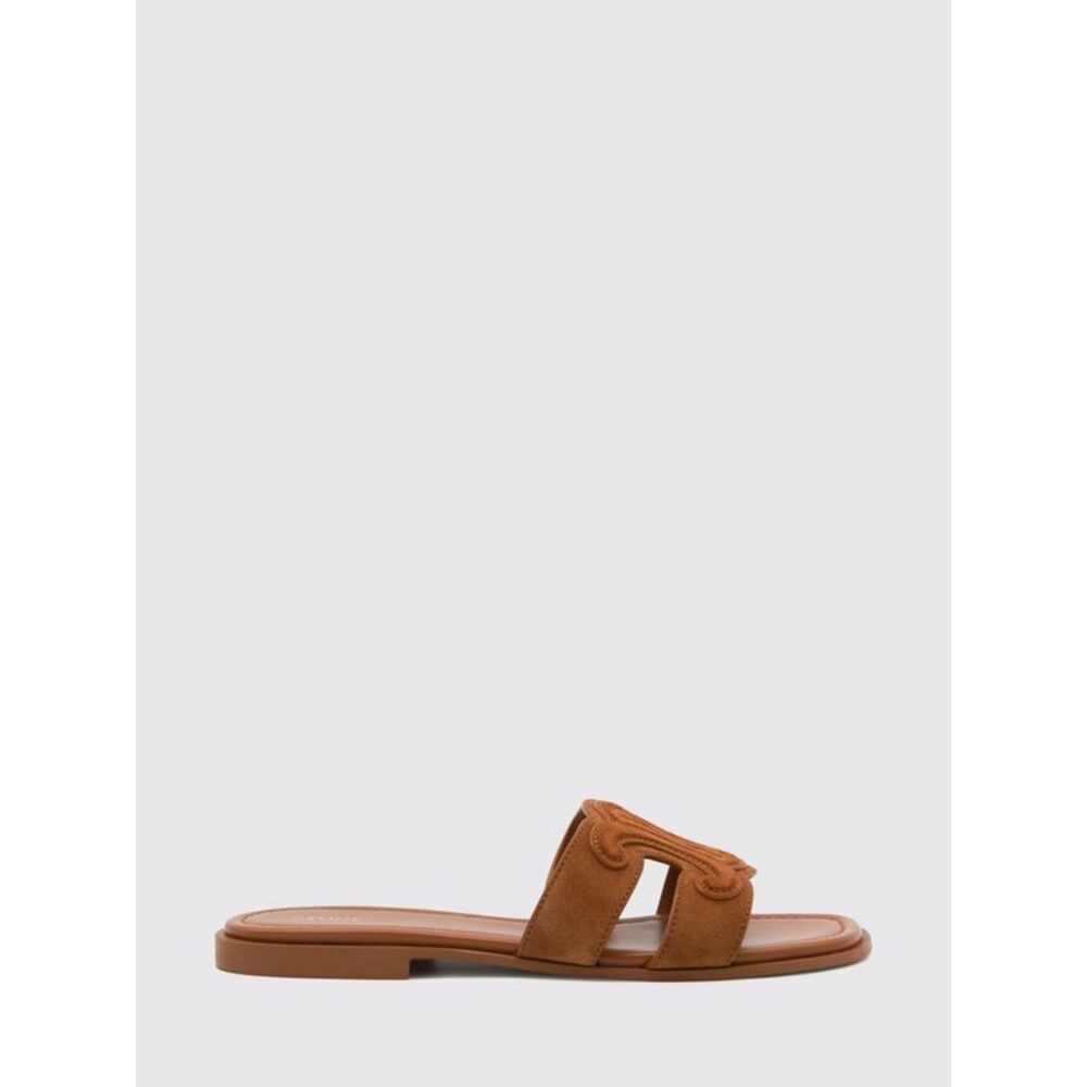 Celine Heeled Sandal Woman Brown